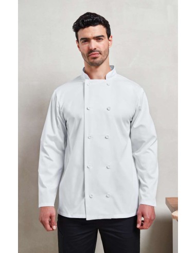 P-PR657-Long Sleeve Chefs Jacket